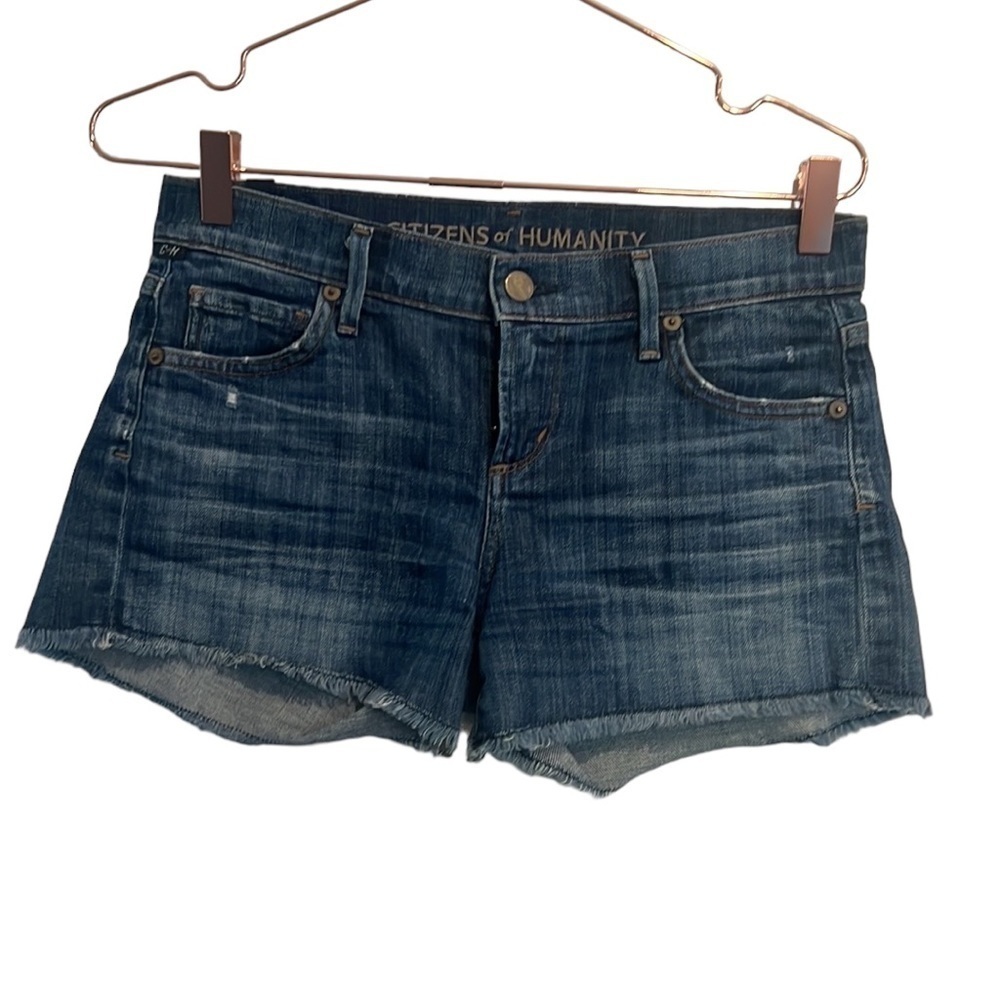 CoH Citizens of Humanity Frayed Hem Shorts size 25